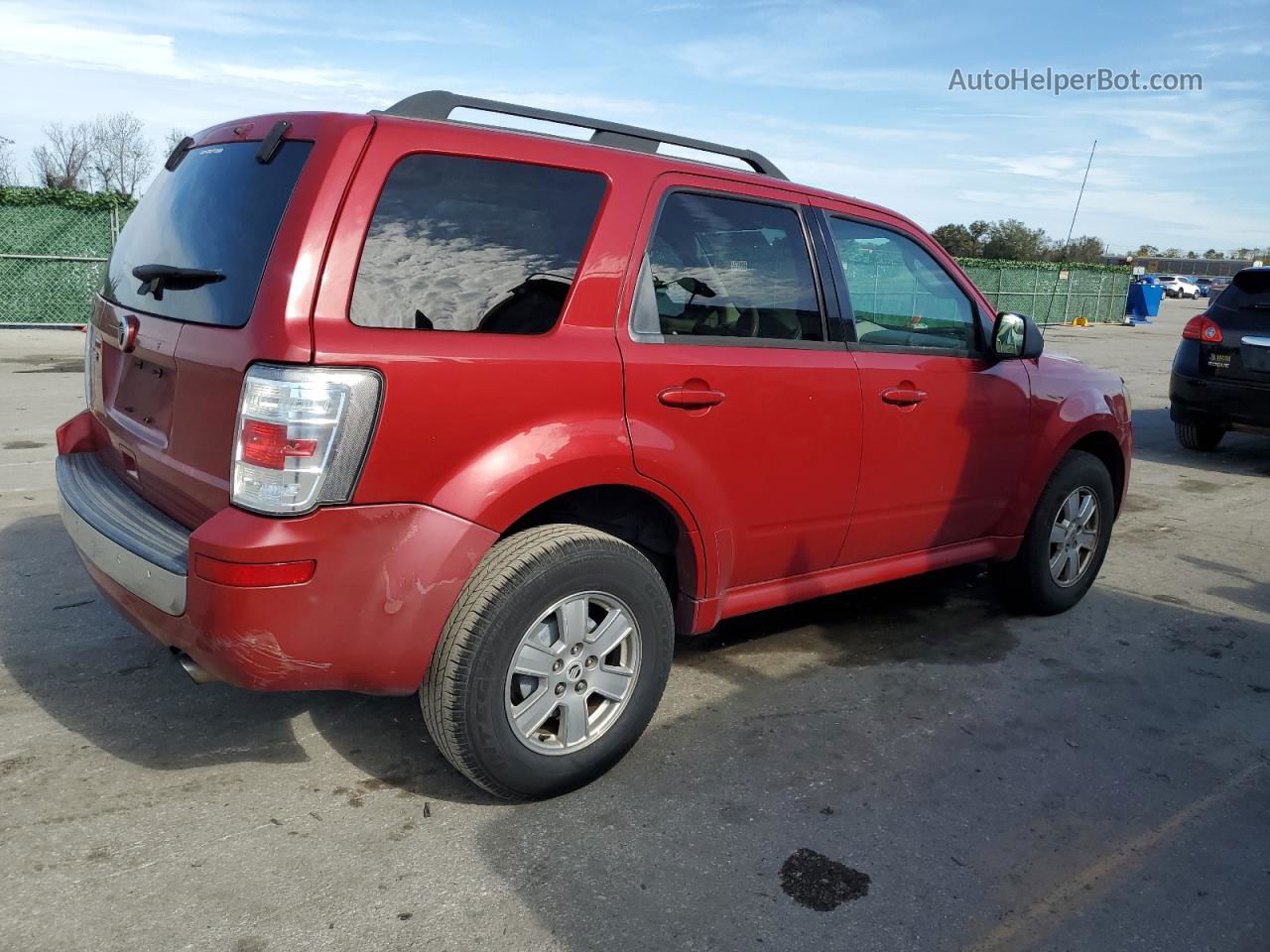 2010 Mercury Mariner  Maroon vin: 4M2CN8B78AKJ26081