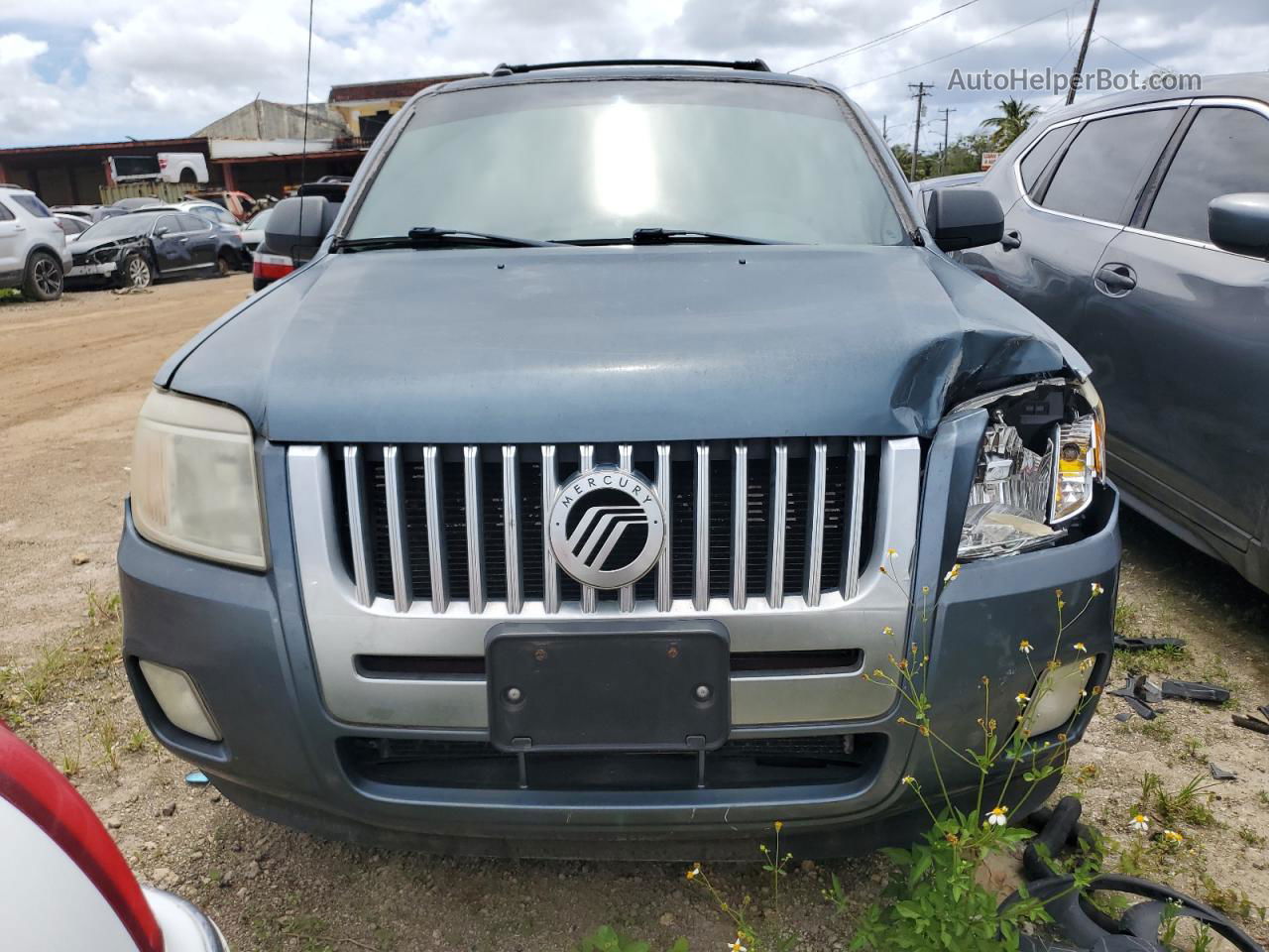 2010 Mercury Mariner  Синий vin: 4M2CN8B79AKJ28695