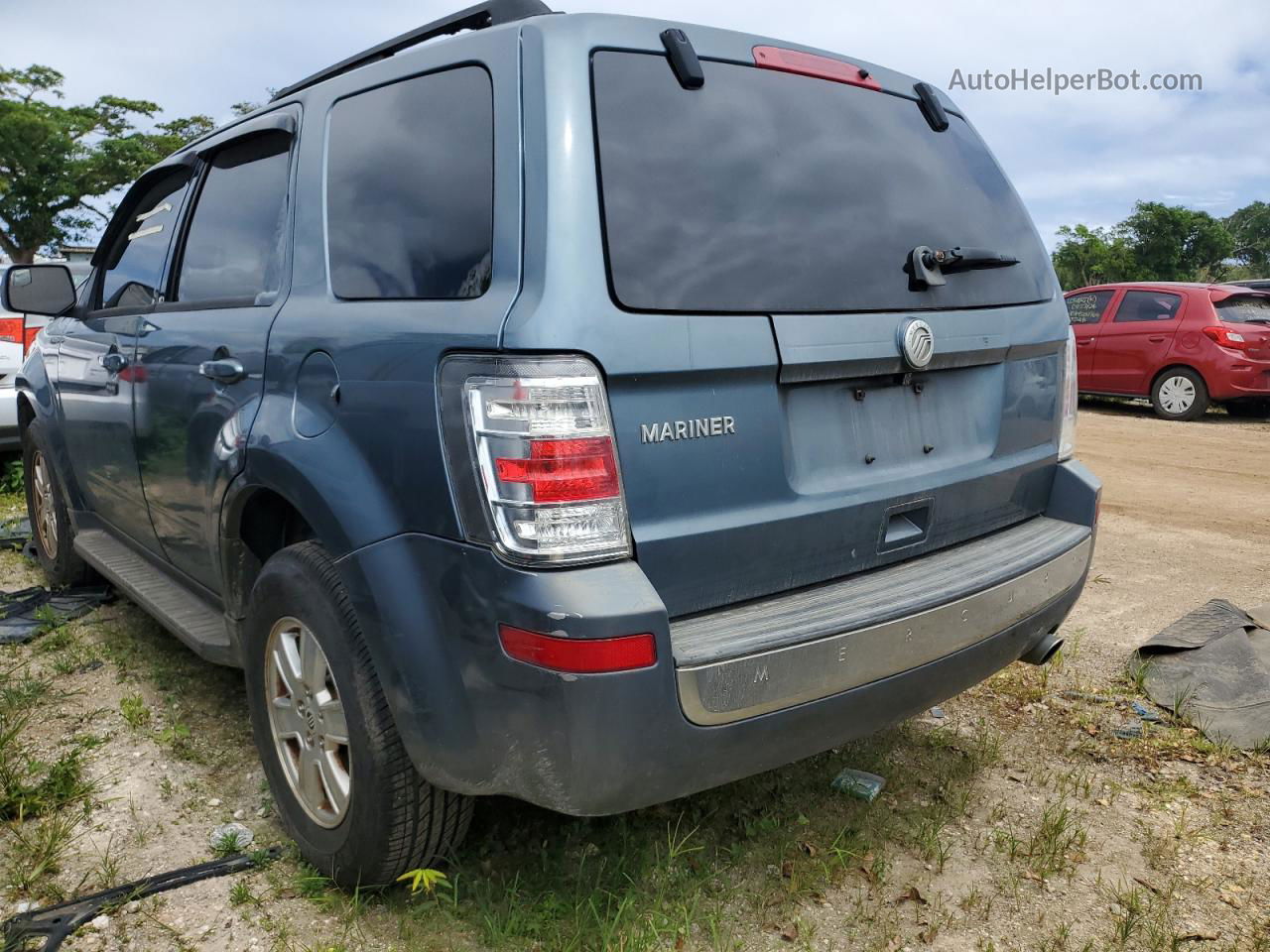 2010 Mercury Mariner  Blue vin: 4M2CN8B79AKJ28695