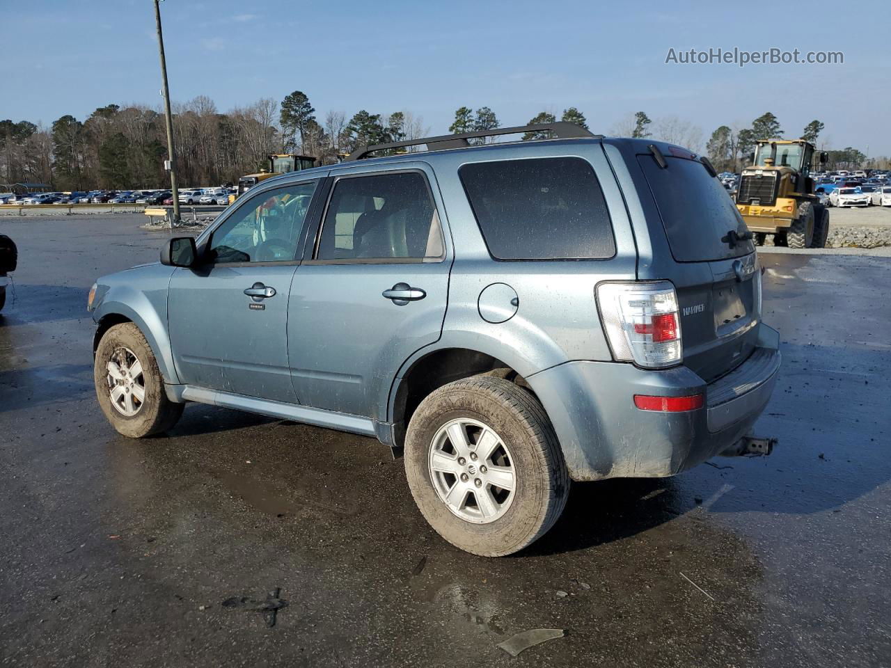 2011 Mercury Mariner  Blue vin: 4M2CN8B79BKJ04107