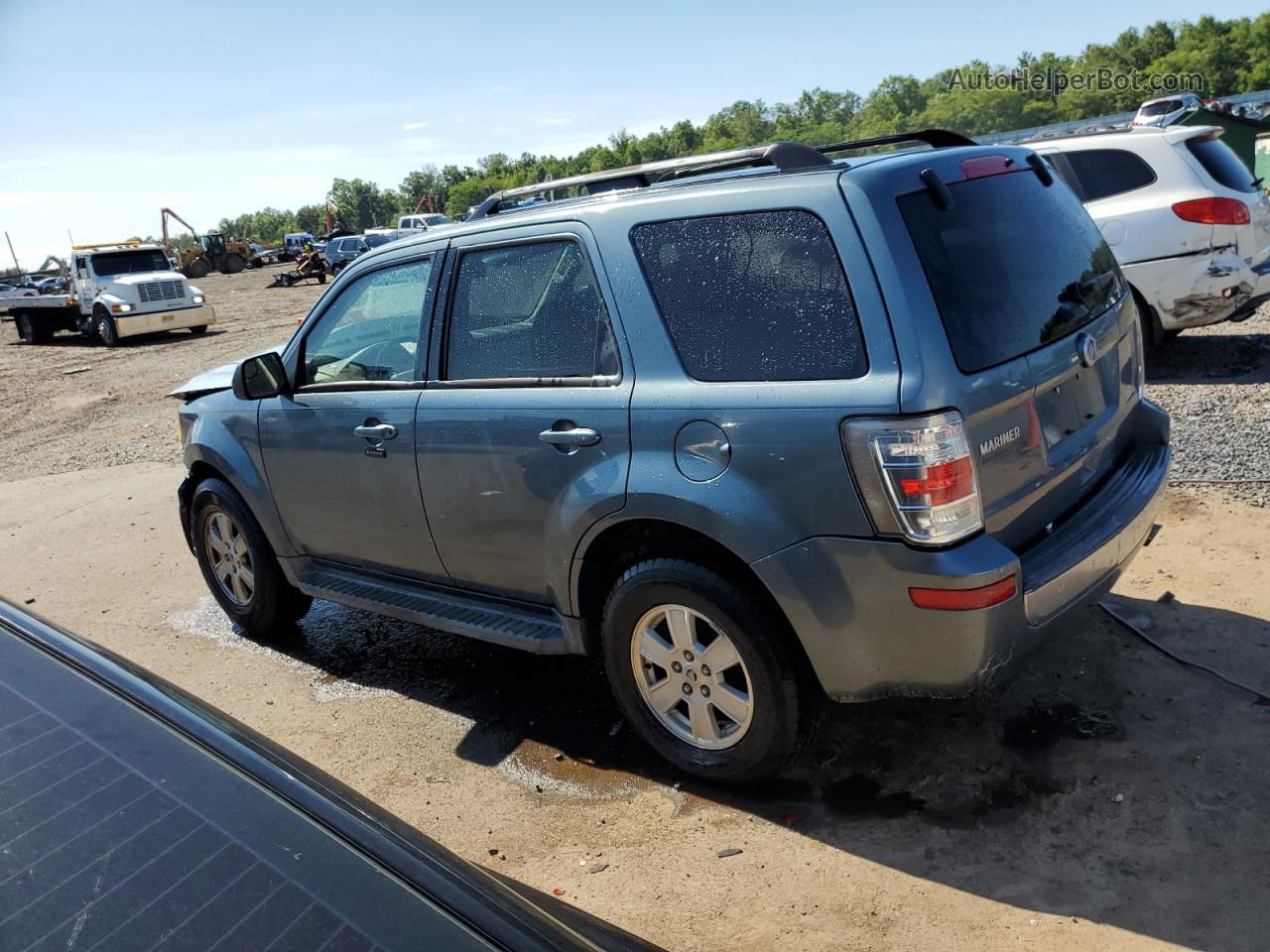 2010 Mercury Mariner  Синий vin: 4M2CN8B7XAKJ18032