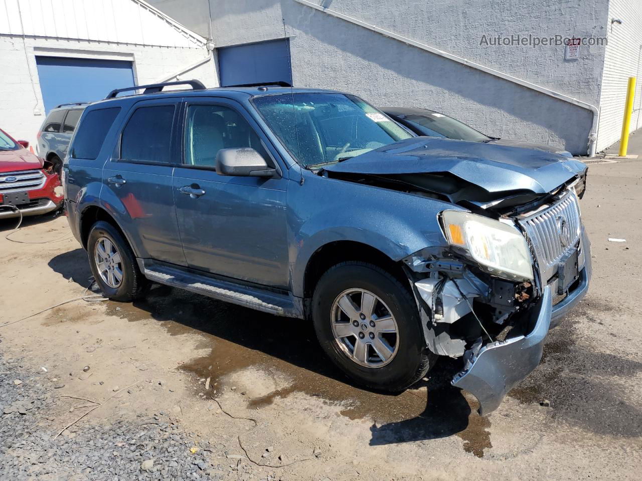 2010 Mercury Mariner  Синий vin: 4M2CN8B7XAKJ18032