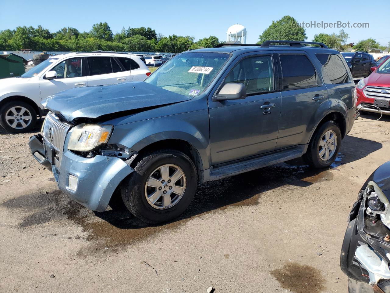 2010 Mercury Mariner  Синий vin: 4M2CN8B7XAKJ18032