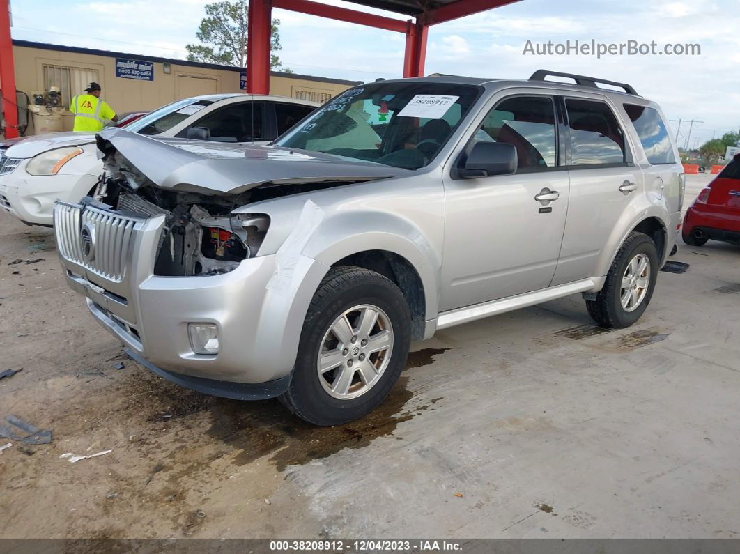 2011 Mercury Mariner Silver vin: 4M2CN8B7XBKJ04696