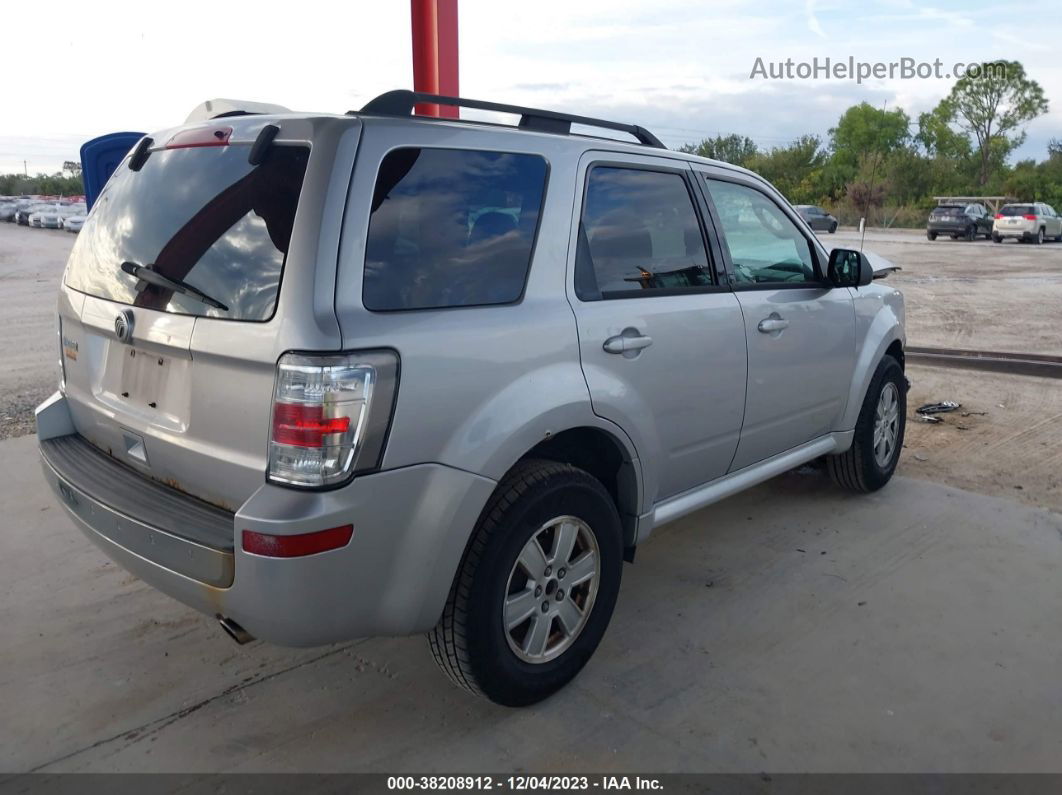 2011 Mercury Mariner Silver vin: 4M2CN8B7XBKJ04696