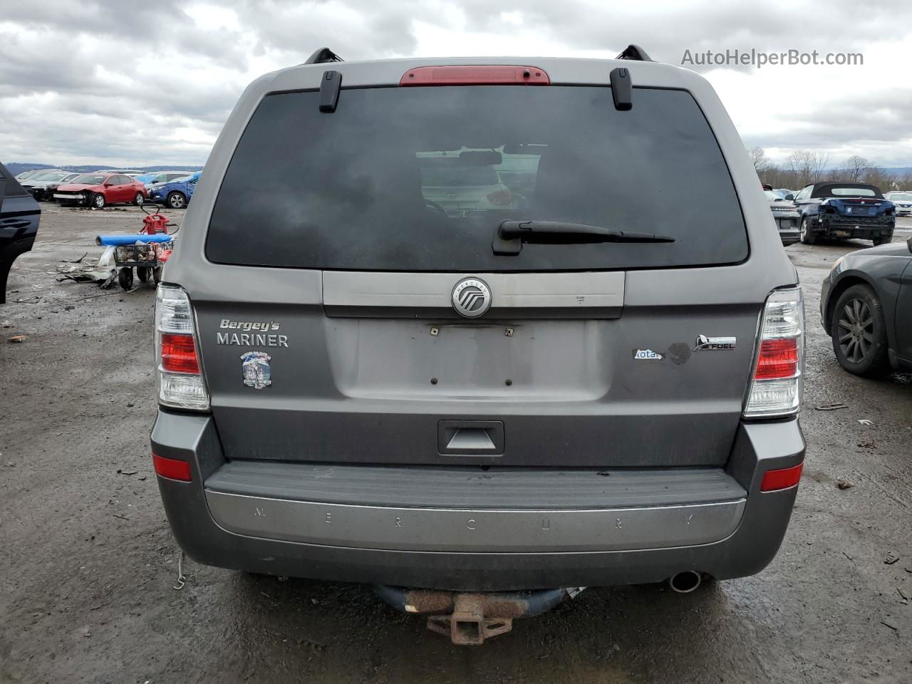 2010 Mercury Mariner  Серый vin: 4M2CN8BG1AKJ17870