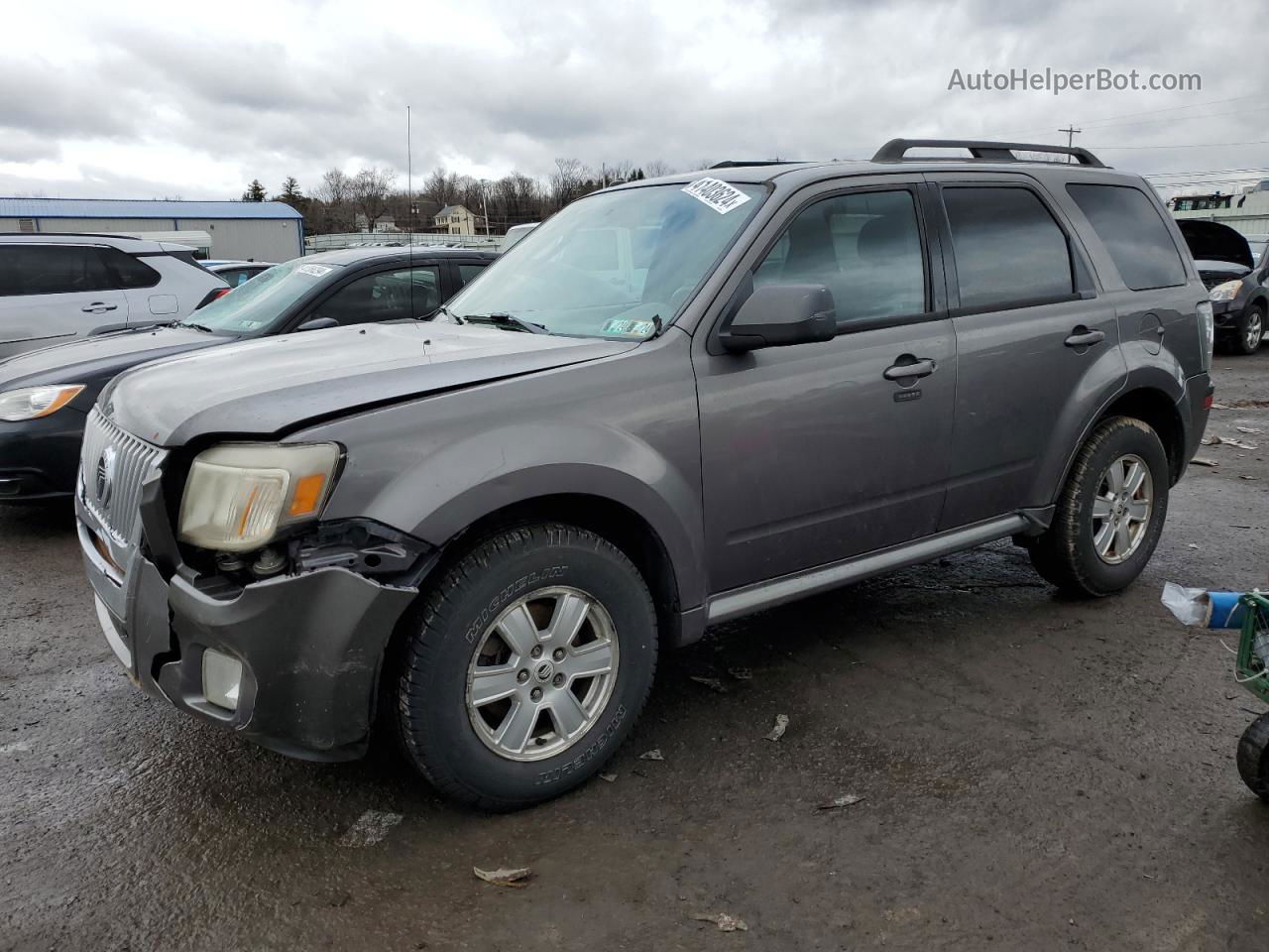 2010 Mercury Mariner  Серый vin: 4M2CN8BG1AKJ17870