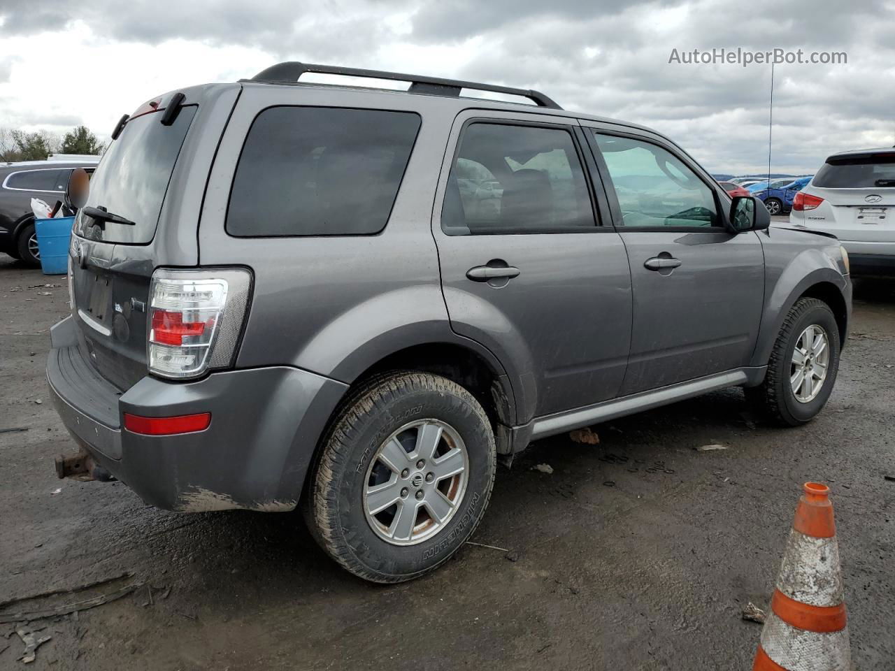 2010 Mercury Mariner  Серый vin: 4M2CN8BG1AKJ17870