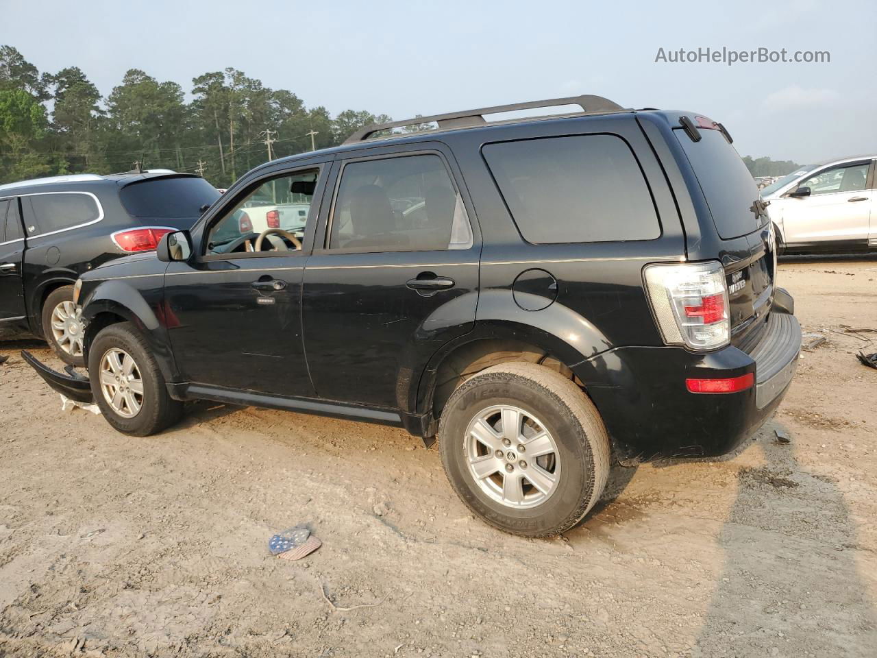 2010 Mercury Mariner  Black vin: 4M2CN8BG2AKJ12161