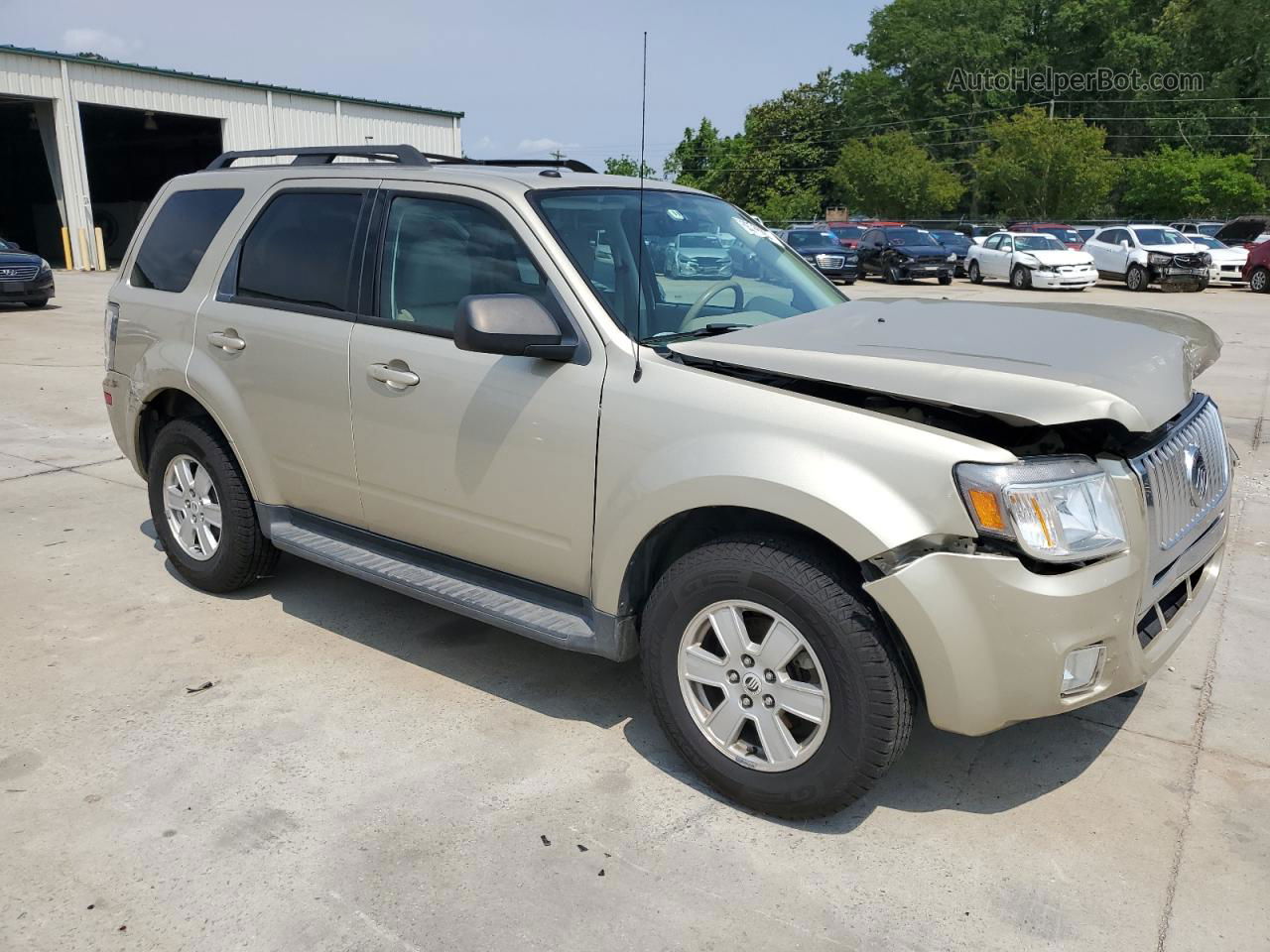 2010 Mercury Mariner  Золотой vin: 4M2CN8BG2AKJ22365