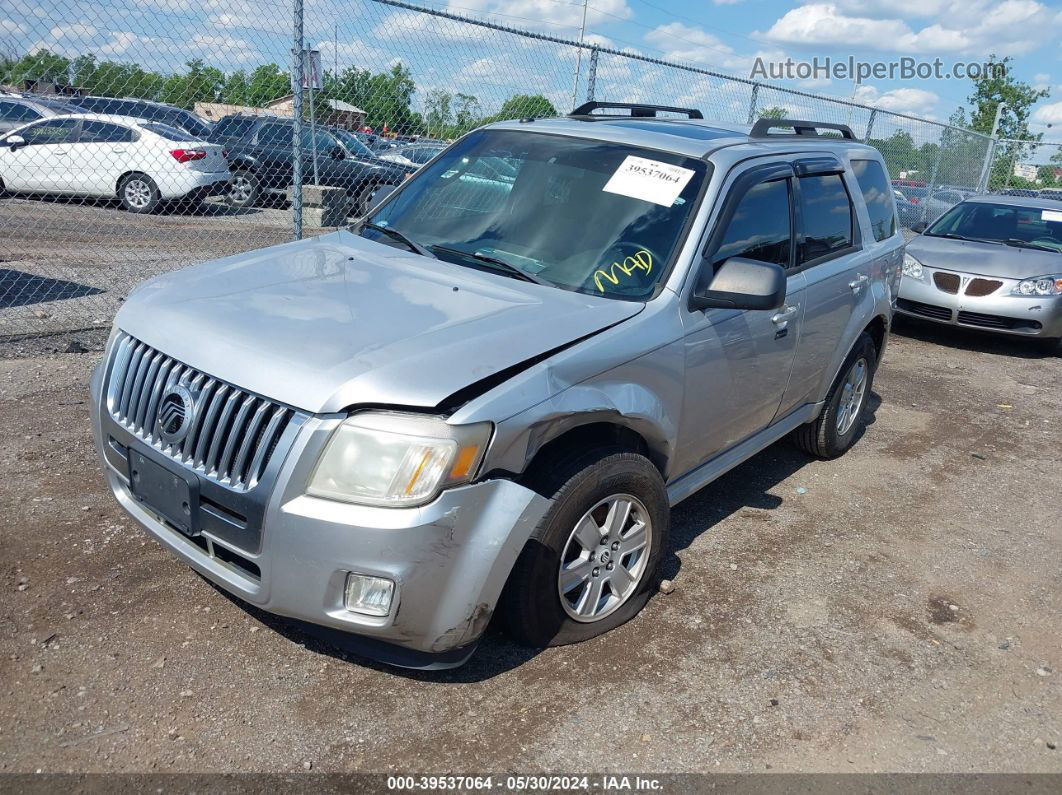 2011 Mercury Mariner   Silver vin: 4M2CN8BG6BKJ06252