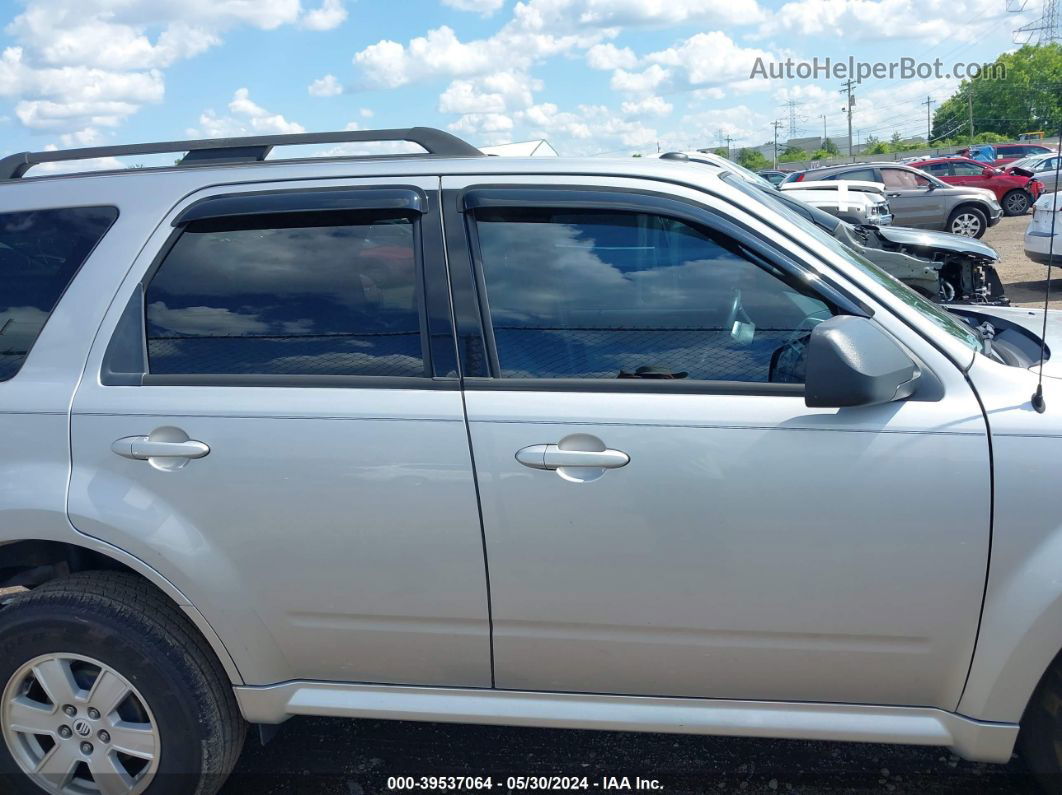 2011 Mercury Mariner   Silver vin: 4M2CN8BG6BKJ06252