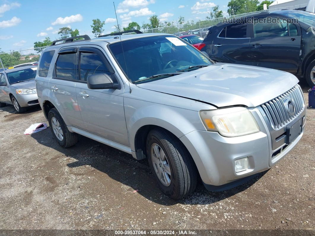 2011 Mercury Mariner   Silver vin: 4M2CN8BG6BKJ06252