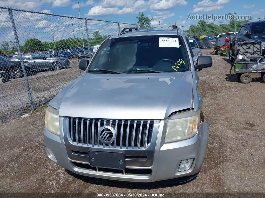 2011 Mercury Mariner   Silver vin: 4M2CN8BG6BKJ06252