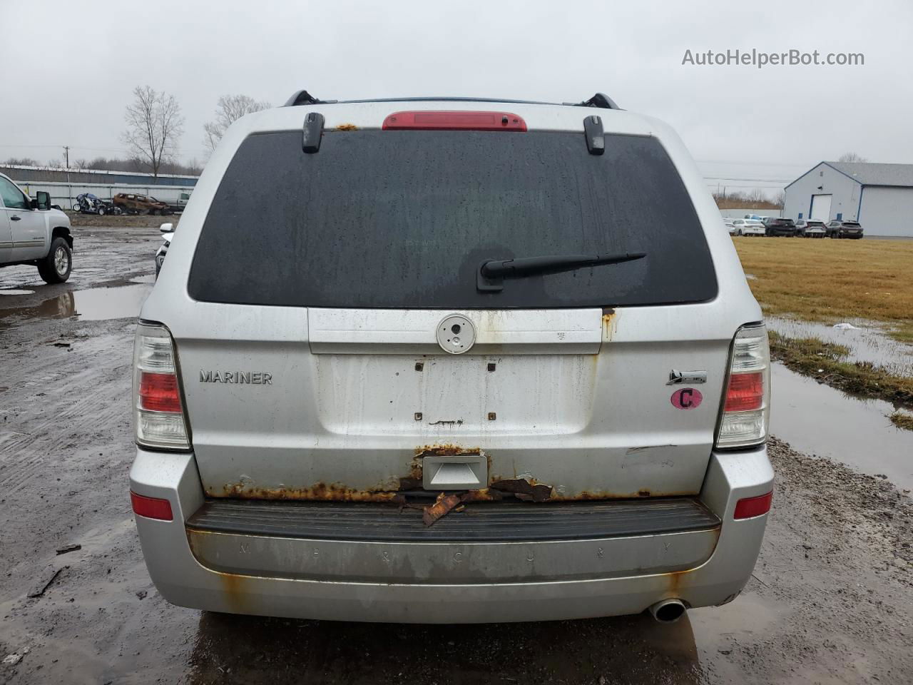 2010 Mercury Mariner  Silver vin: 4M2CN8BG8AKJ01679