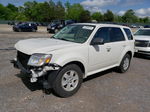 2010 Mercury Mariner  White vin: 4M2CN8BG8AKJ07045