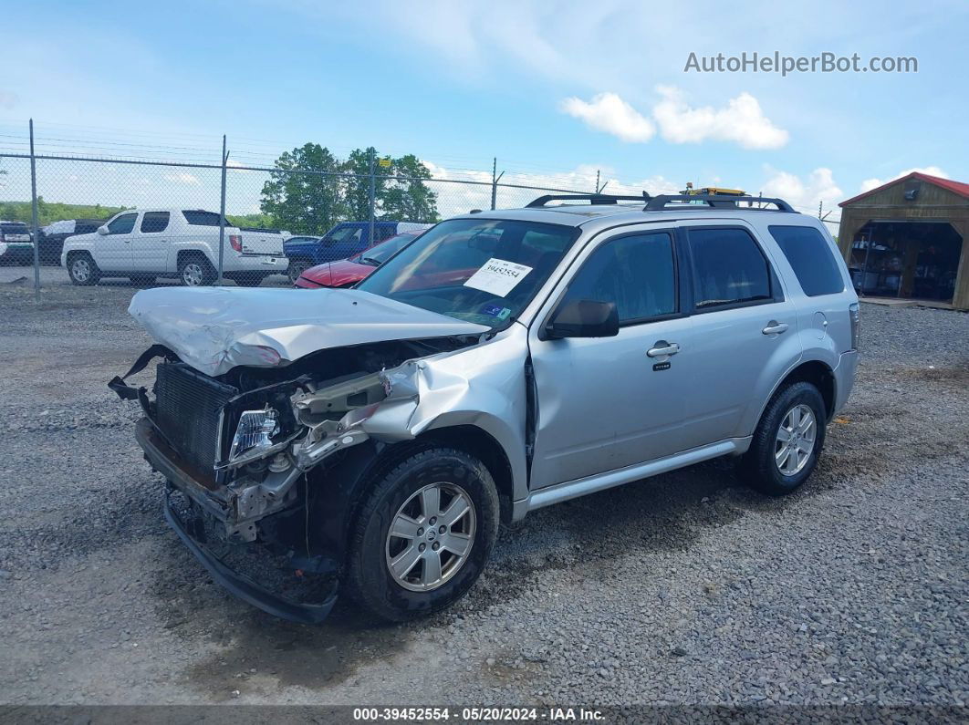 2010 Mercury Mariner   Silver vin: 4M2CN8BGXAKJ01022