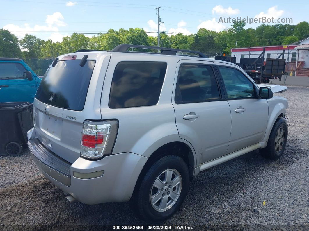 2010 Mercury Mariner   Silver vin: 4M2CN8BGXAKJ01022