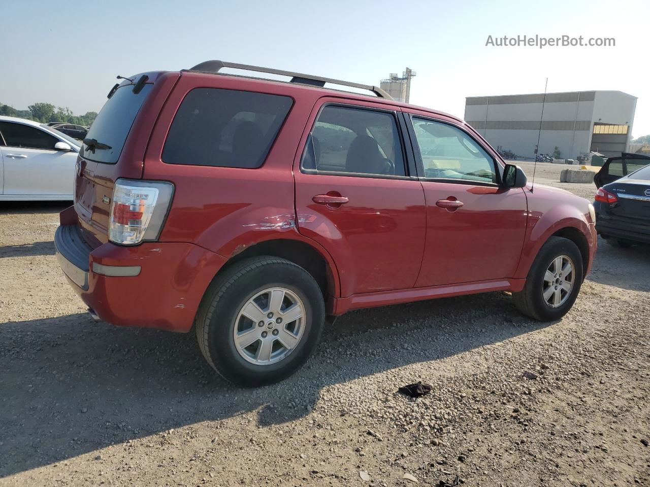 2010 Mercury Mariner  Maroon vin: 4M2CN8BGXAKJ03921