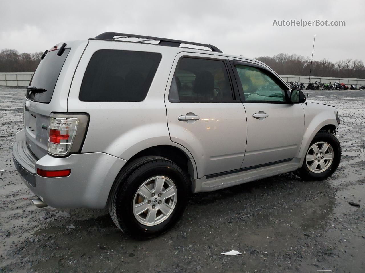 2010 Mercury Mariner  Silver vin: 4M2CN8BGXAKJ26695