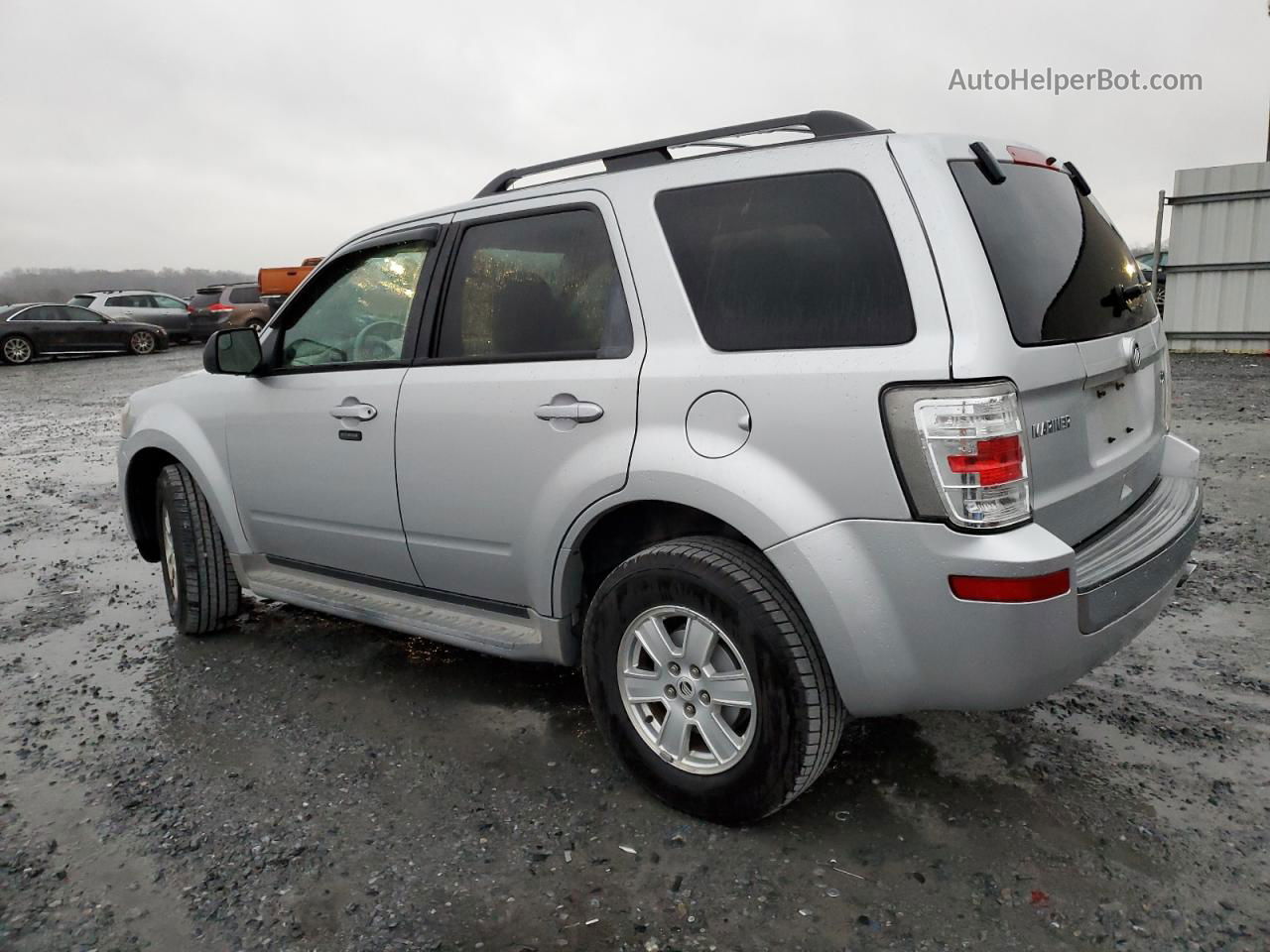 2010 Mercury Mariner  Silver vin: 4M2CN8BGXAKJ26695