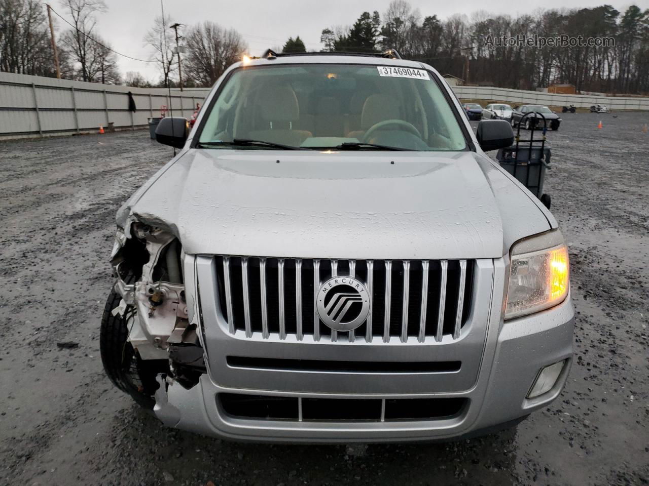 2010 Mercury Mariner  Silver vin: 4M2CN8BGXAKJ26695