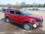 2010 Mercury Mariner Premier Red vin: 4M2CN8H70AKJ03482