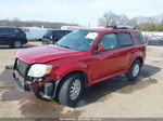 2010 Mercury Mariner Premier Красный vin: 4M2CN8H70AKJ03482