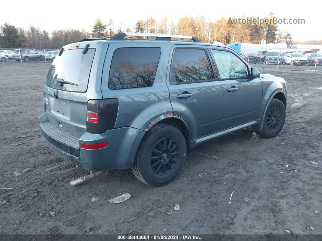 2010 Mercury Mariner Premier Light Blue vin: 4M2CN8H70AKJ18886