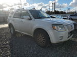 2010 Mercury Mariner Premier White vin: 4M2CN8H70AKJ19407