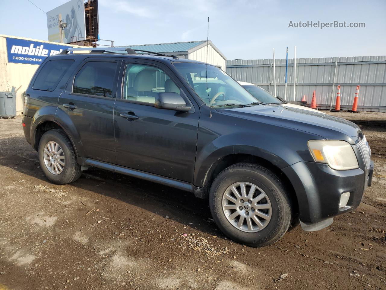 2010 Mercury Mariner Premier Charcoal vin: 4M2CN8H70AKJ25577