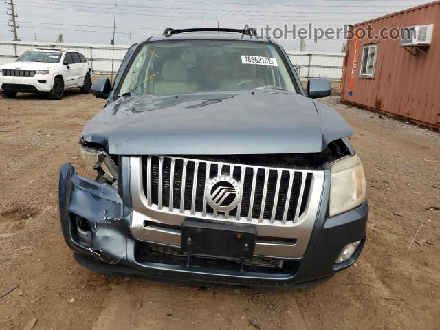 2010 Mercury Mariner Premier Blue vin: 4M2CN8H70AKJ28415