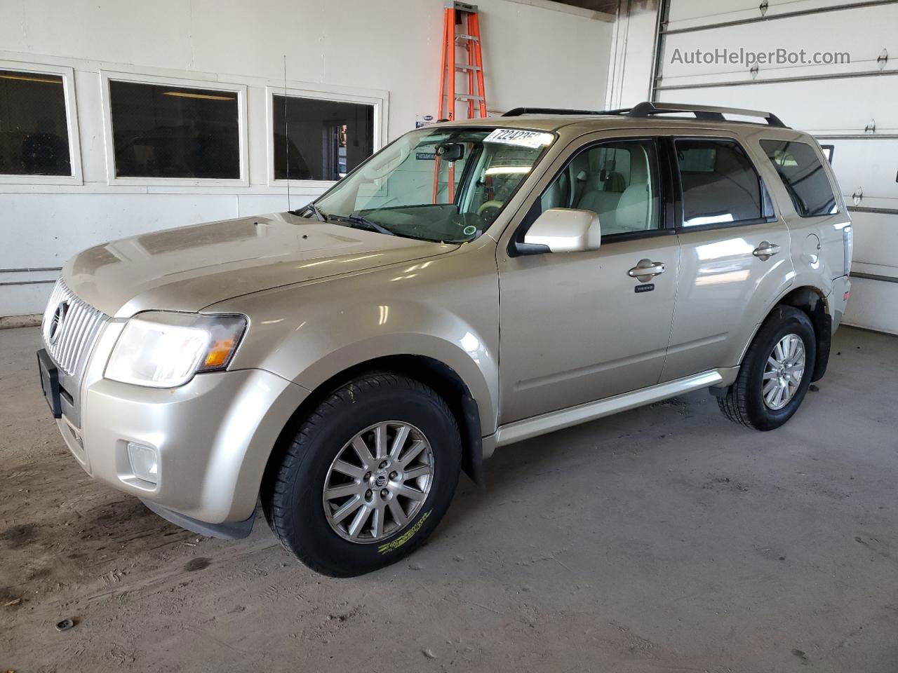 2010 Mercury Mariner Premier Tan vin: 4M2CN8H70AKJ30603