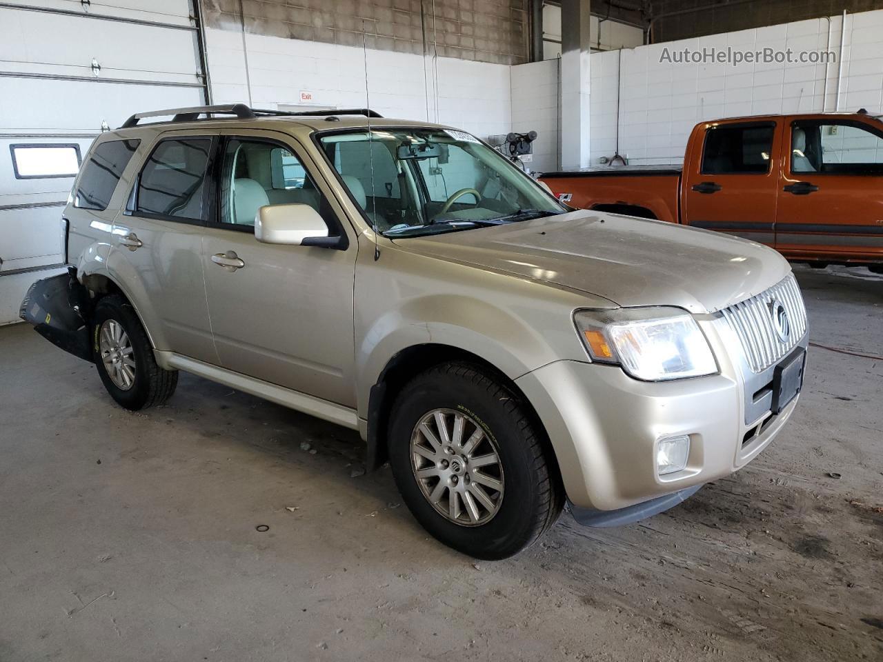 2010 Mercury Mariner Premier Tan vin: 4M2CN8H70AKJ30603