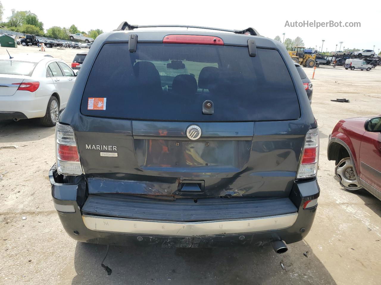 2010 Mercury Mariner Premier Black vin: 4M2CN8H71AKJ08111