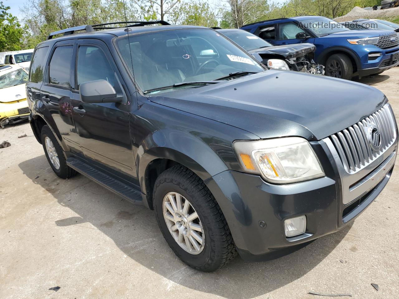 2010 Mercury Mariner Premier Black vin: 4M2CN8H71AKJ08111