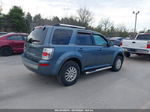 2010 Mercury Mariner Premier Blue vin: 4M2CN8H71AKJ26365