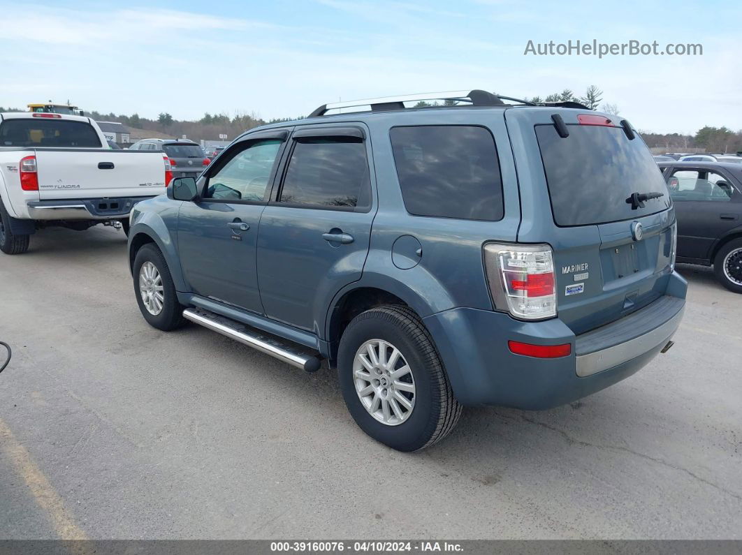 2010 Mercury Mariner Premier Синий vin: 4M2CN8H71AKJ26365