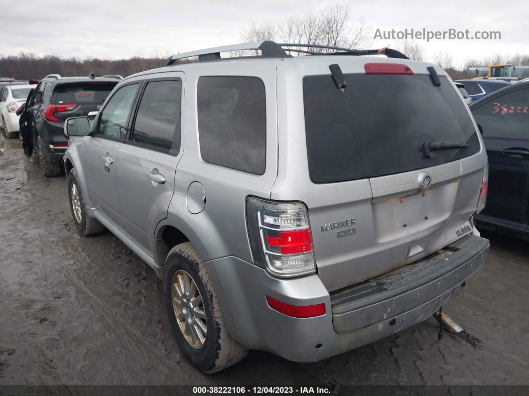 2010 Mercury Mariner Premier Silver vin: 4M2CN8H72AKJ25077