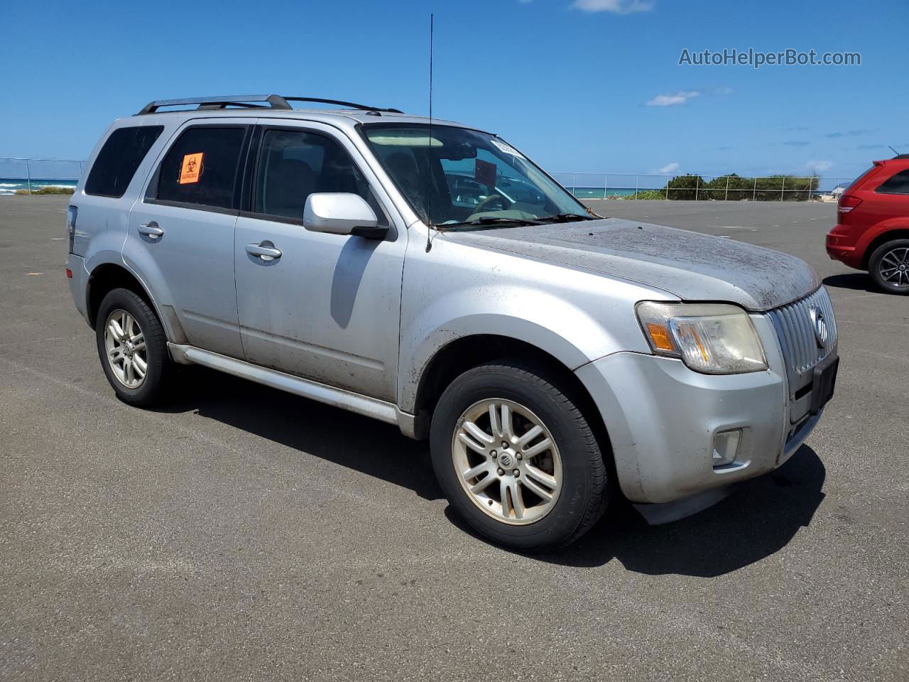 2011 Mercury Mariner Premier Silver vin: 4M2CN8H72BKJ01086