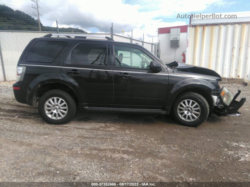 2011 Mercury Mariner Premier Black vin: 4M2CN8H72BKJ06210