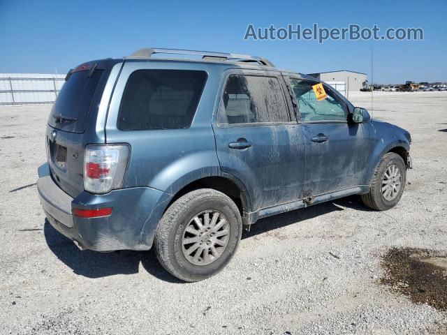 2010 Mercury Mariner Premier Blue vin: 4M2CN8H73AKJ04772