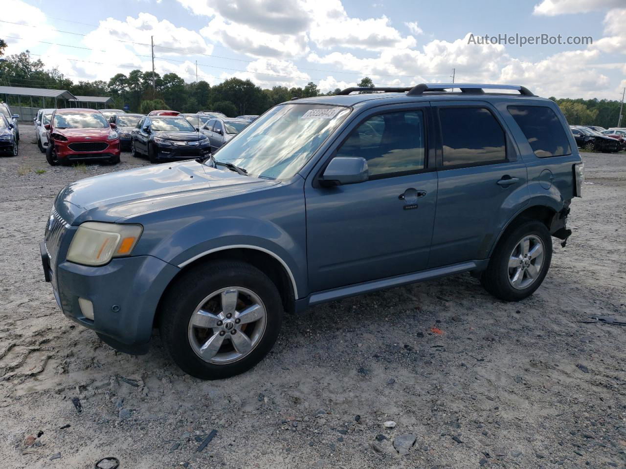 2011 Mercury Mariner Premier Blue vin: 4M2CN8H73BKJ02876