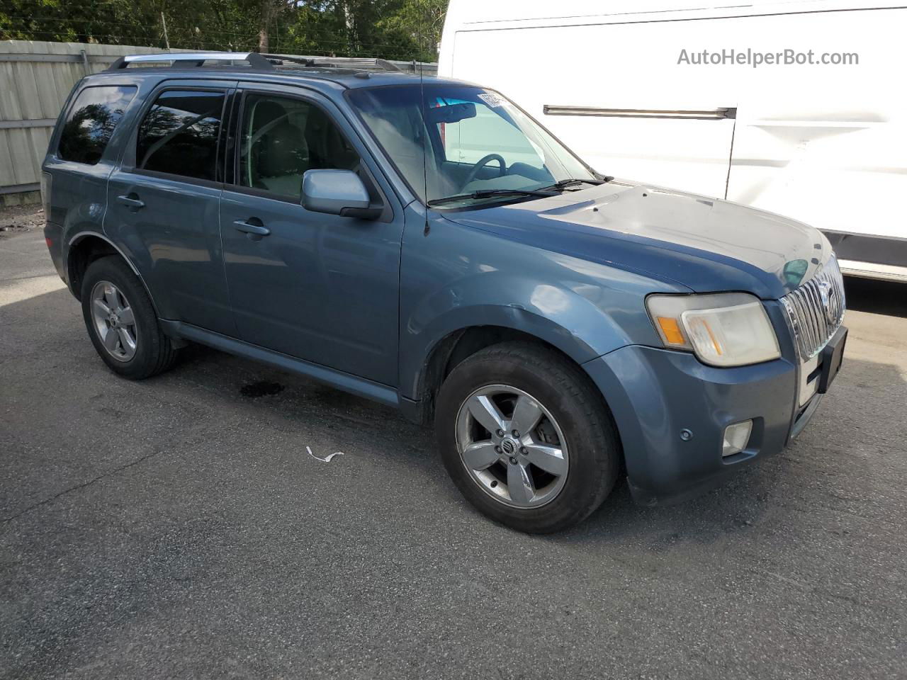 2011 Mercury Mariner Premier Blue vin: 4M2CN8H73BKJ02876