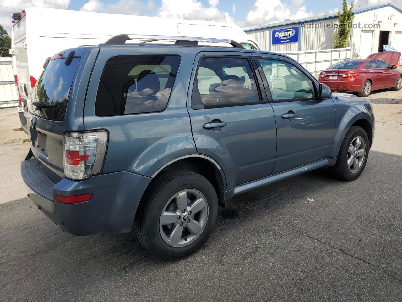 2011 Mercury Mariner Premier Синий vin: 4M2CN8H73BKJ02876