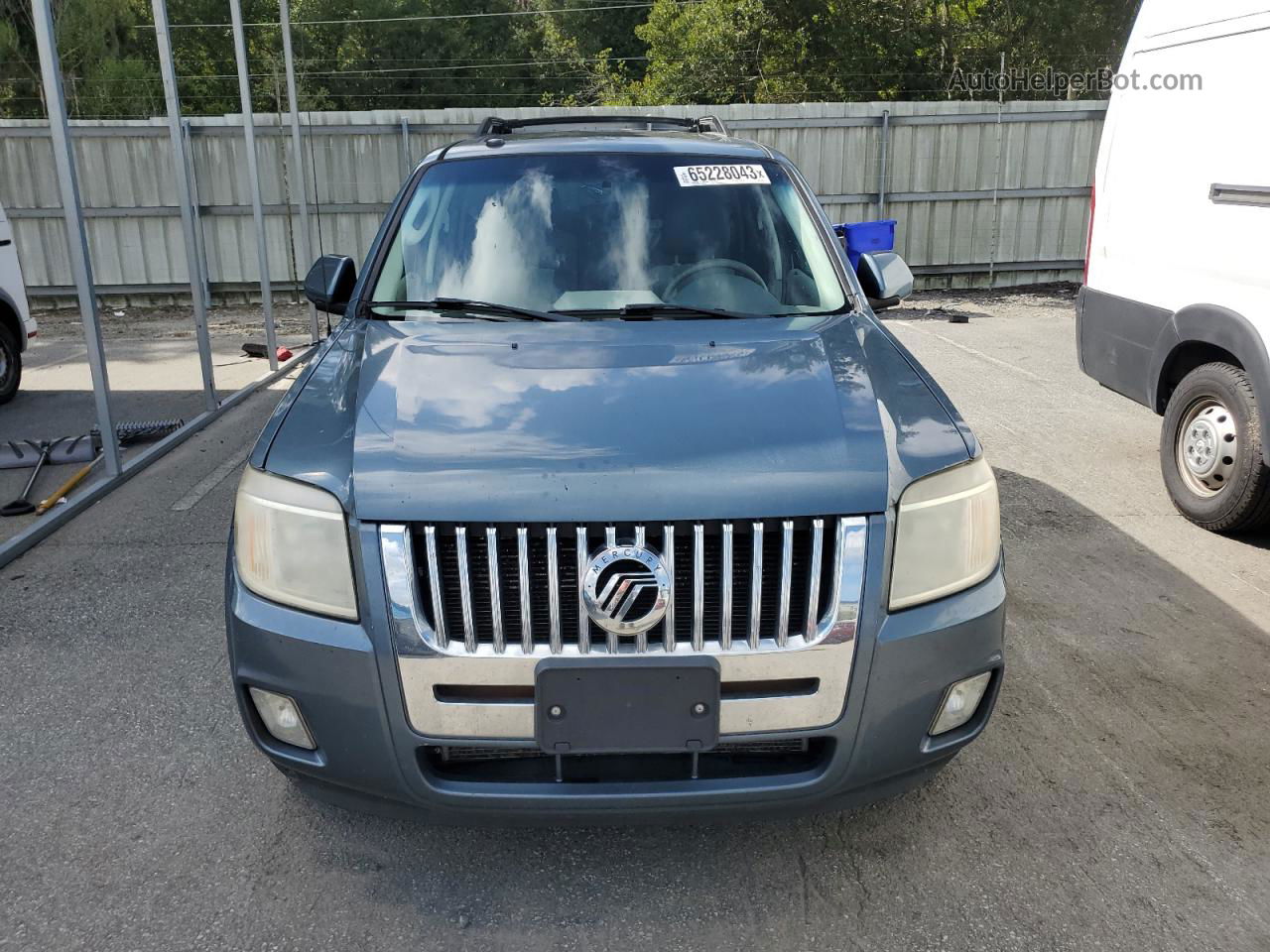 2011 Mercury Mariner Premier Blue vin: 4M2CN8H73BKJ02876