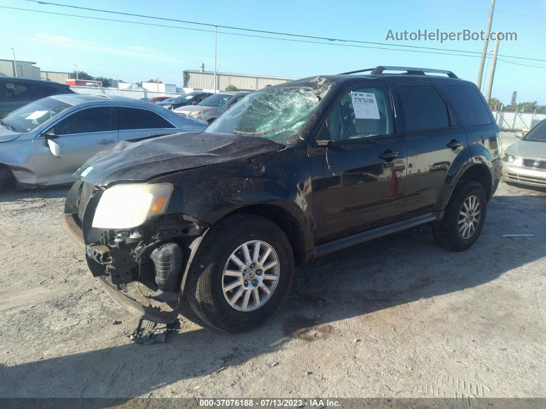 2011 Mercury Mariner Premier Black vin: 4M2CN8H74BKJ00554