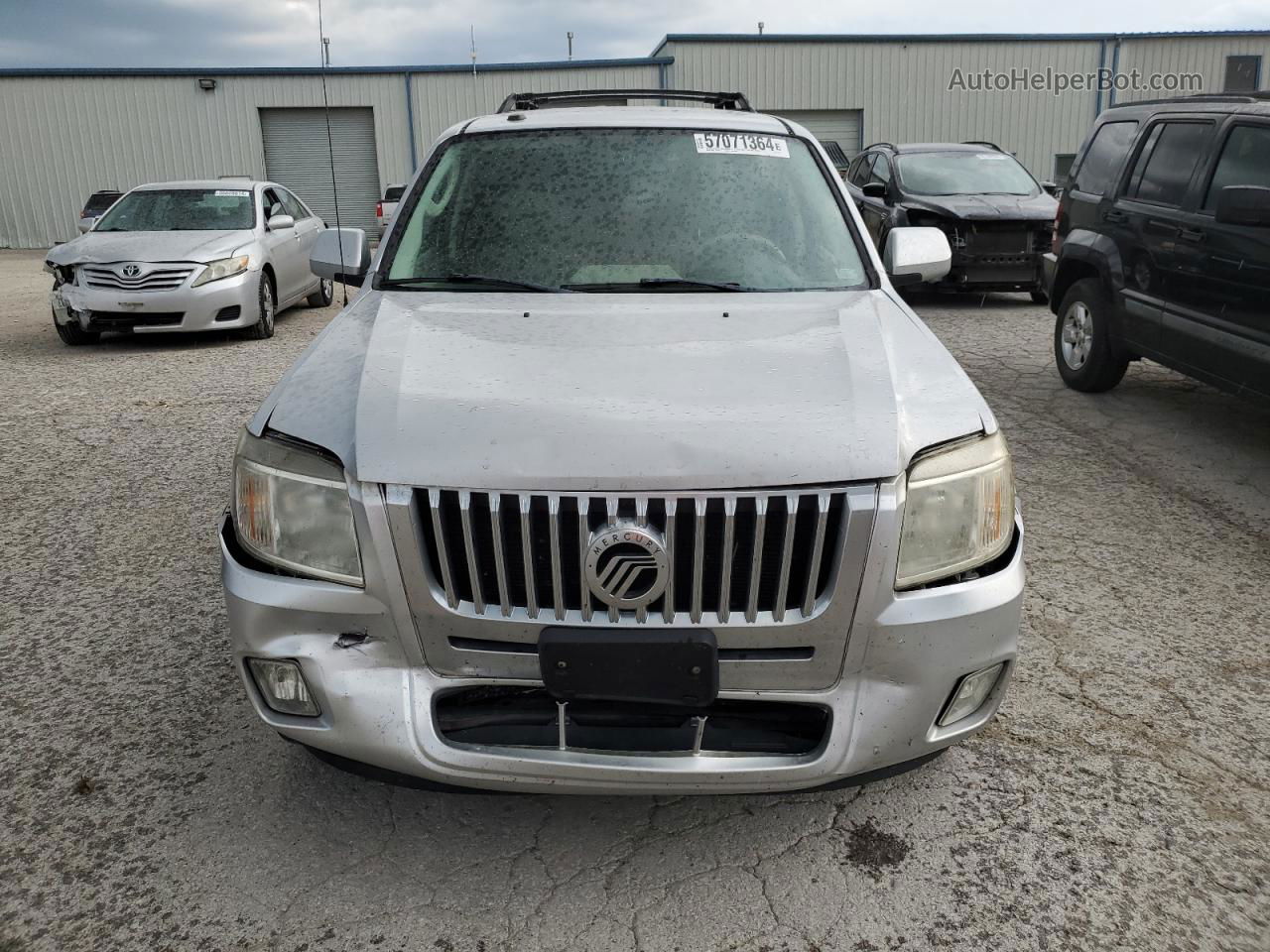 2011 Mercury Mariner Premier Silver vin: 4M2CN8H74BKJ02515