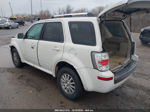 2010 Mercury Mariner Premier White vin: 4M2CN8H75AKJ03428