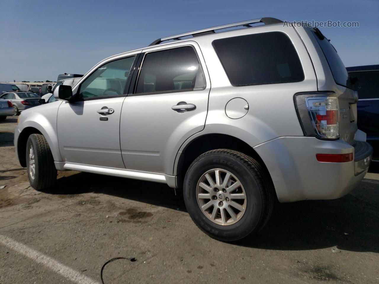 2010 Mercury Mariner Premier Silver vin: 4M2CN8H75AKJ22819